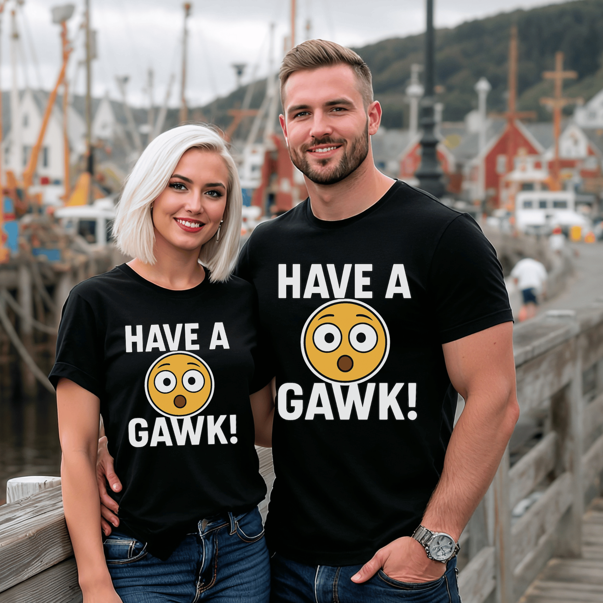 "Have a Gawk" T-Shirt - Newfinese Please