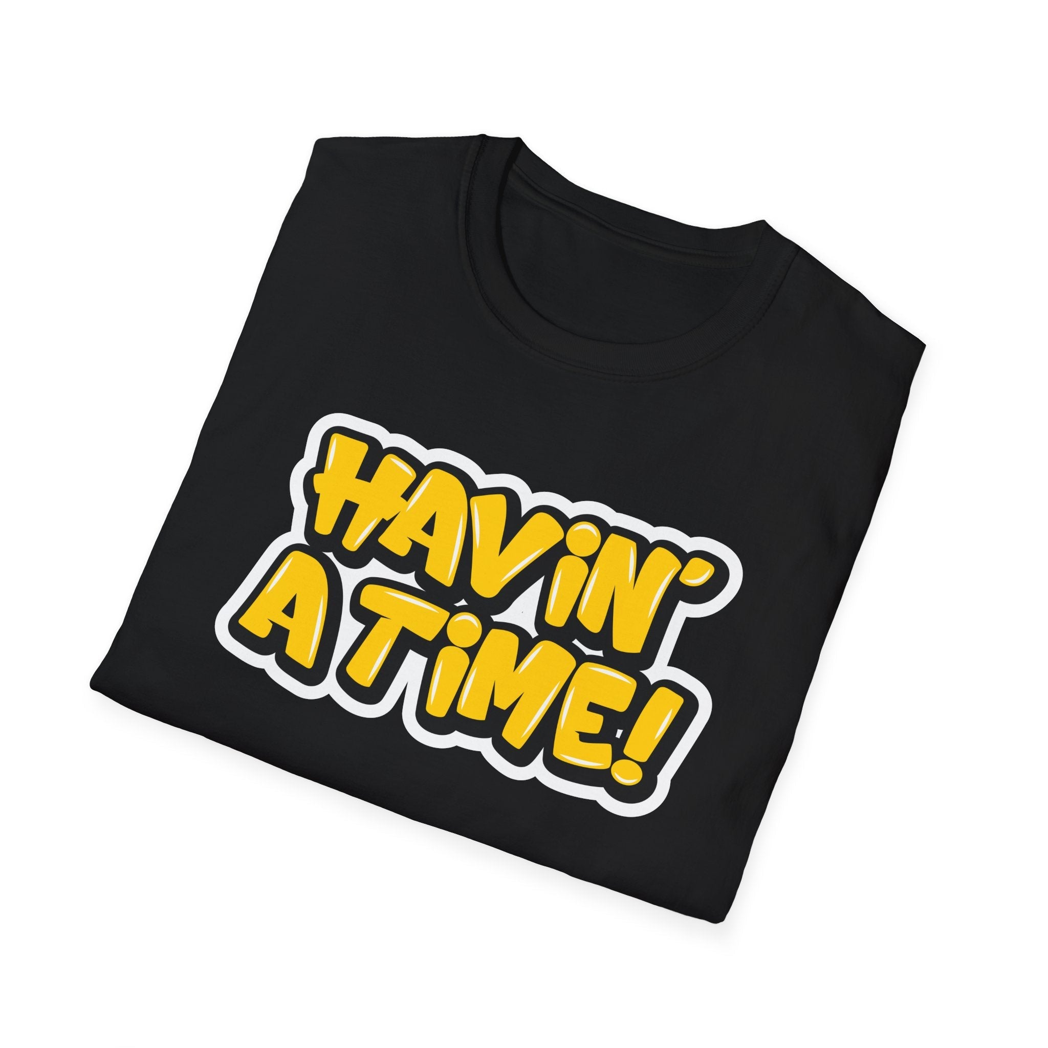 "Havin' A Time" Graffiti T-Shirt - Newfinese Please