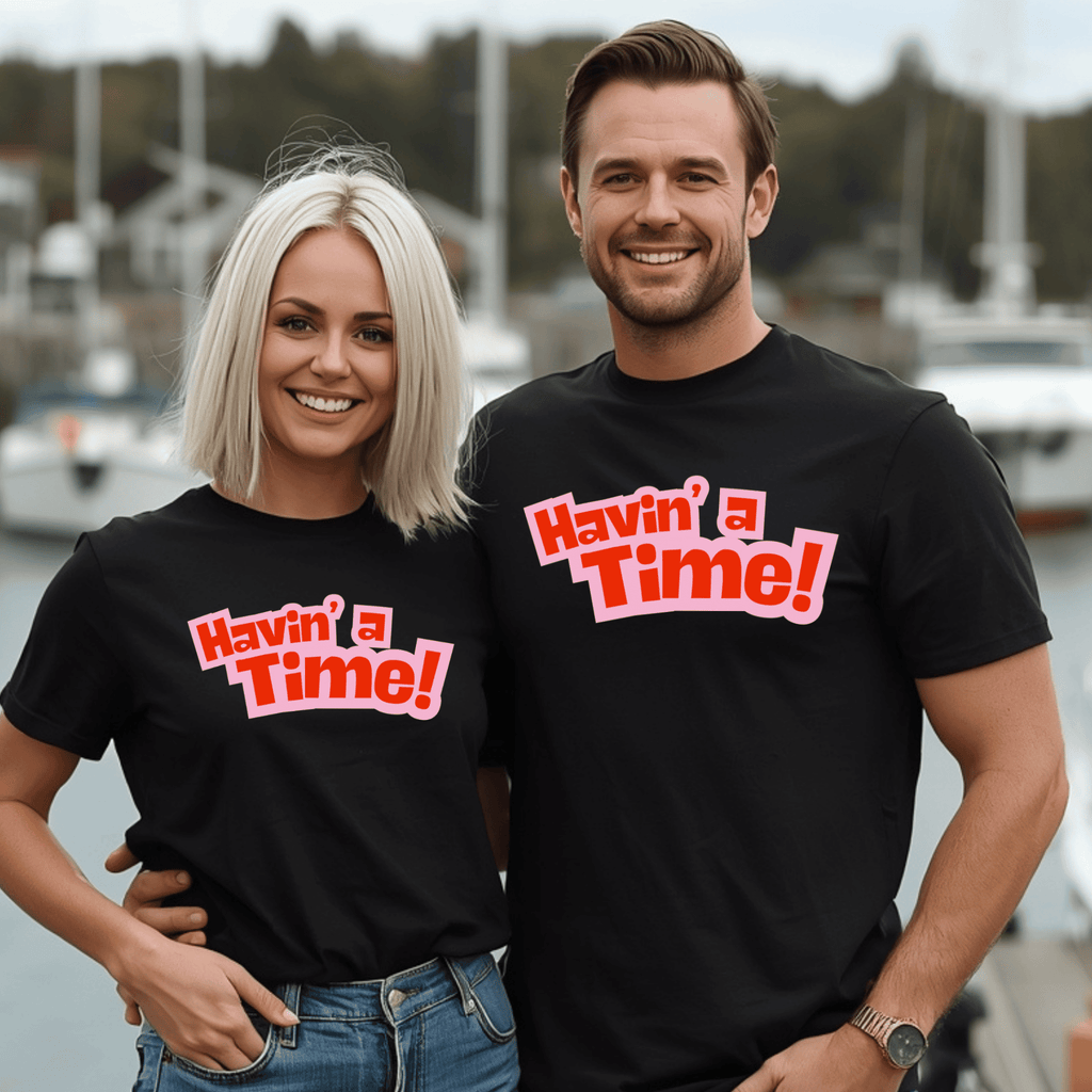 'Havin' a Time!' T-Shirt - Newfinese Please