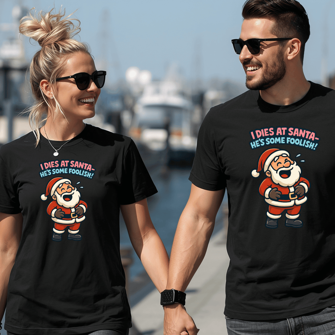 "I Dies at Santa" Newfoundland Tee - Newfinese Please