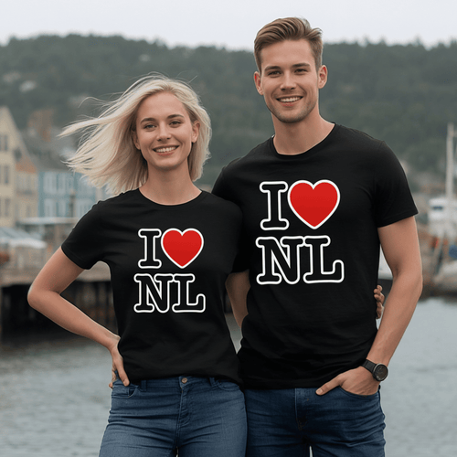 "I Heart NL" T-Shirt - Newfinese Please