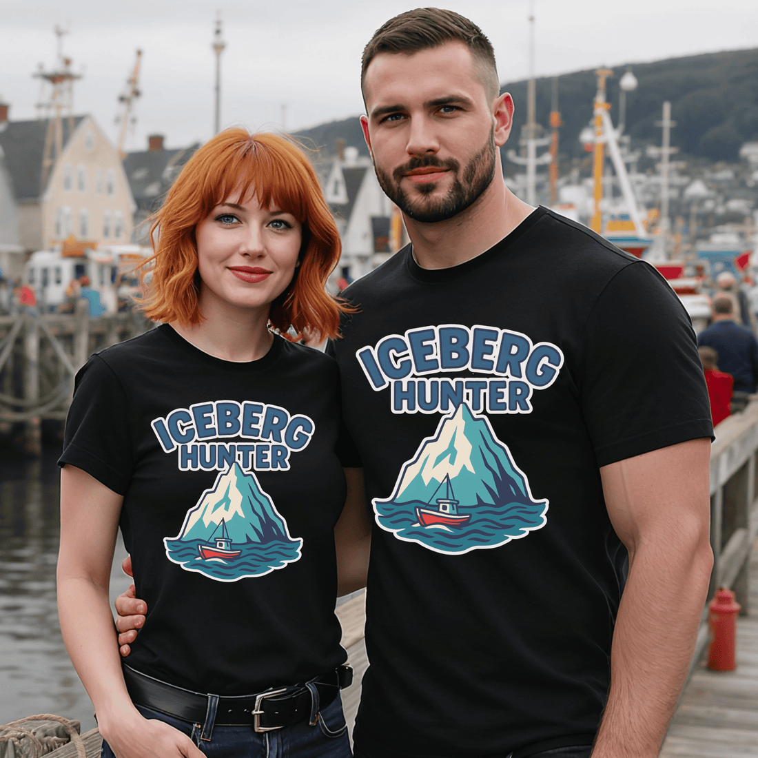Iceberg Hunter T-Shirt - Newfinese Please