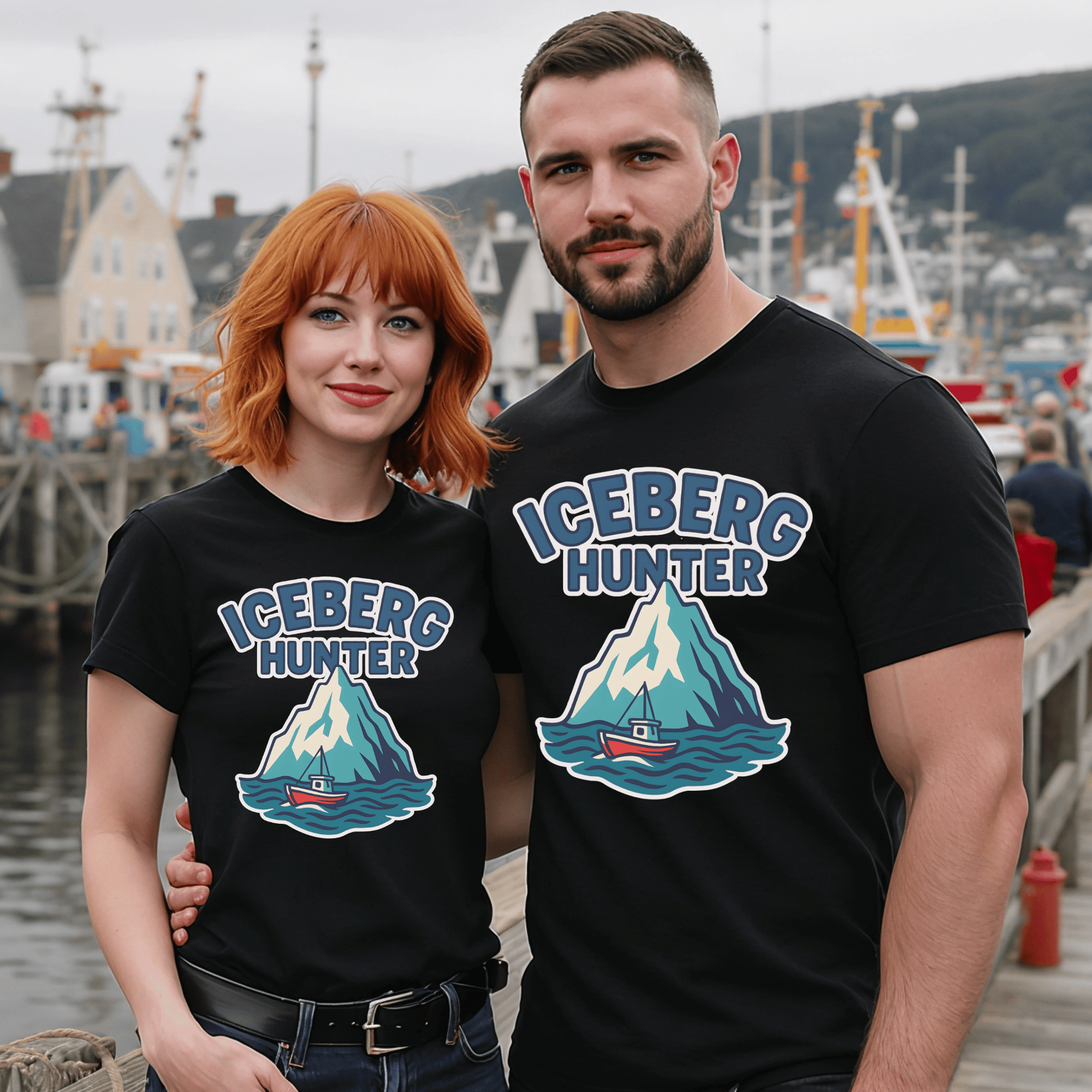 Iceberg Hunter T-Shirt - Newfinese Please