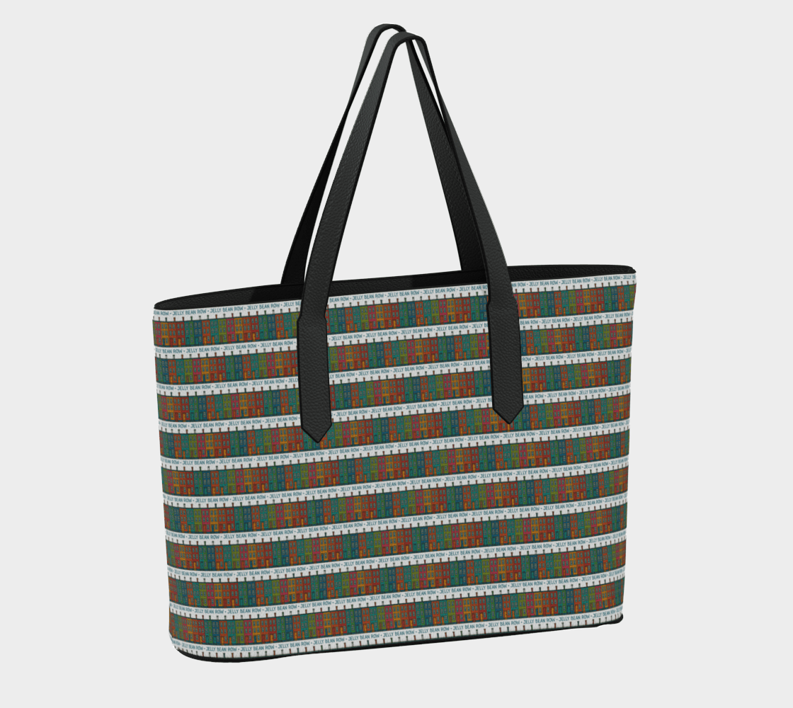 Jelly Bean Row Tote - Newfinese Please