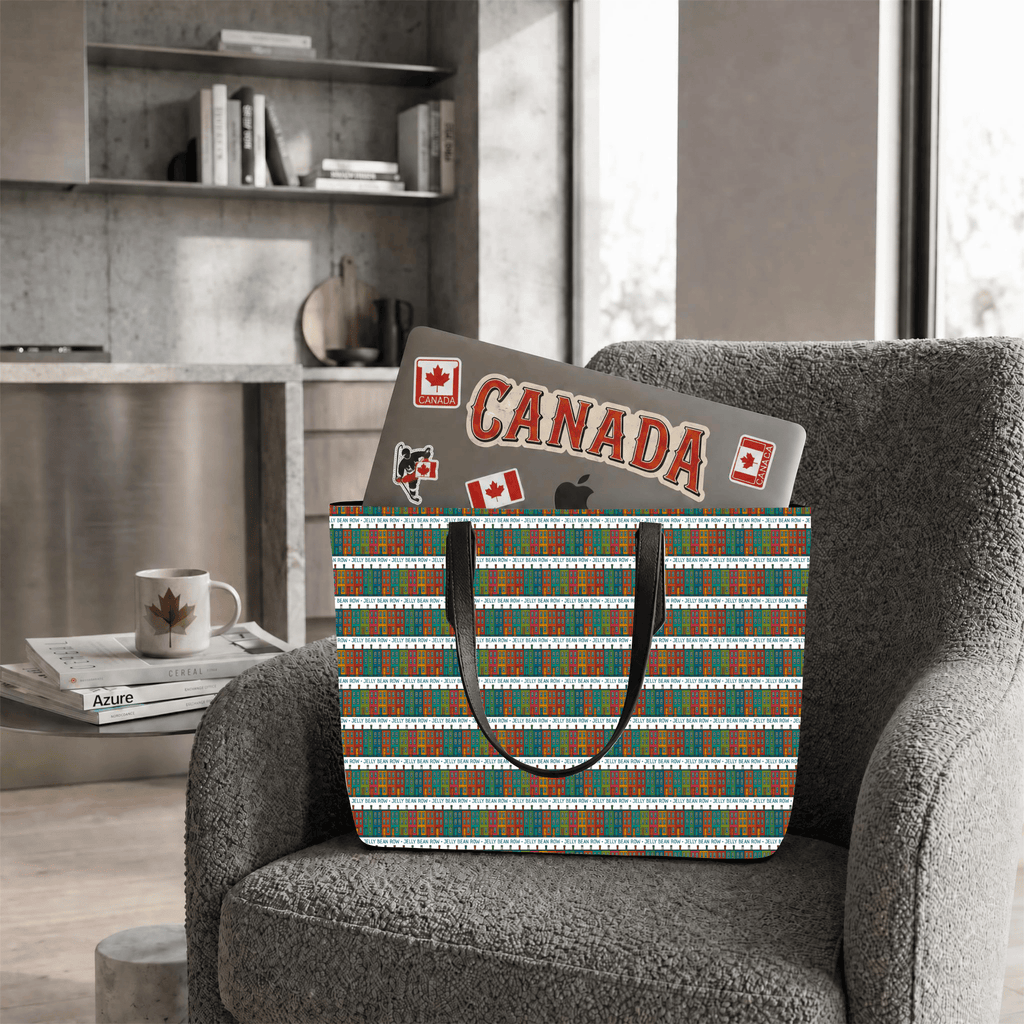 Jelly Bean Row Tote - Newfineseplease.ca