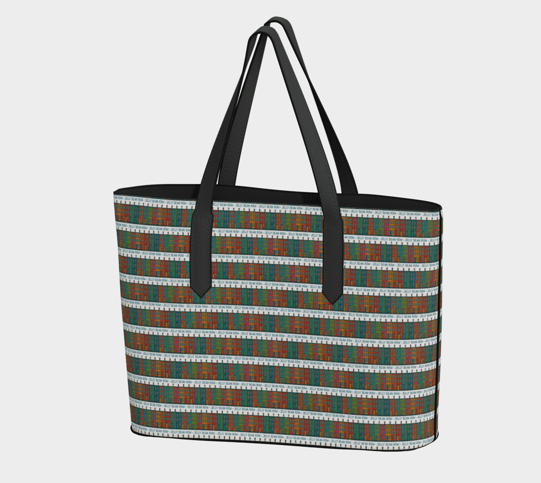 Jelly Bean Row Tote - Newfinese Please