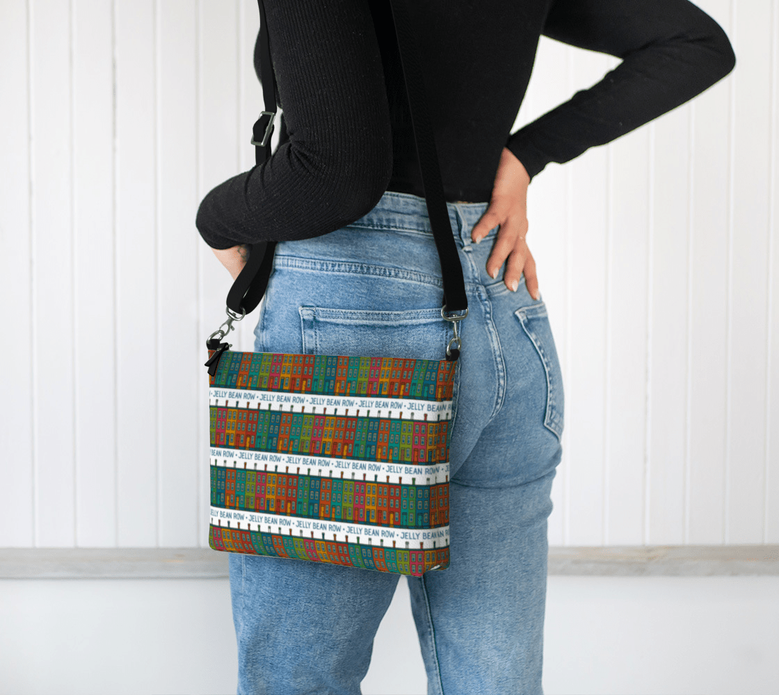 Jellybean Row Crossbody Purse - Newfinese Please