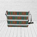 Jellybean Row Newfoundland Crossbody – St. John’s Houses Pattern Travel Purse - Newfinese Please