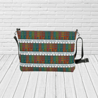 Jellybean Row Newfoundland Crossbody – St. John’s Houses Pattern Travel Purse - Newfinese Please