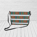 Jellybean Row Newfoundland Crossbody – St. John’s Houses Pattern Travel Purse - Newfinese Please