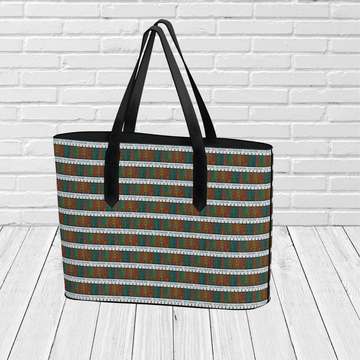 Jellybean Row Newfoundland Tote Bag – St. John’s Houses Pattern Travel Tote - Newfinese Please