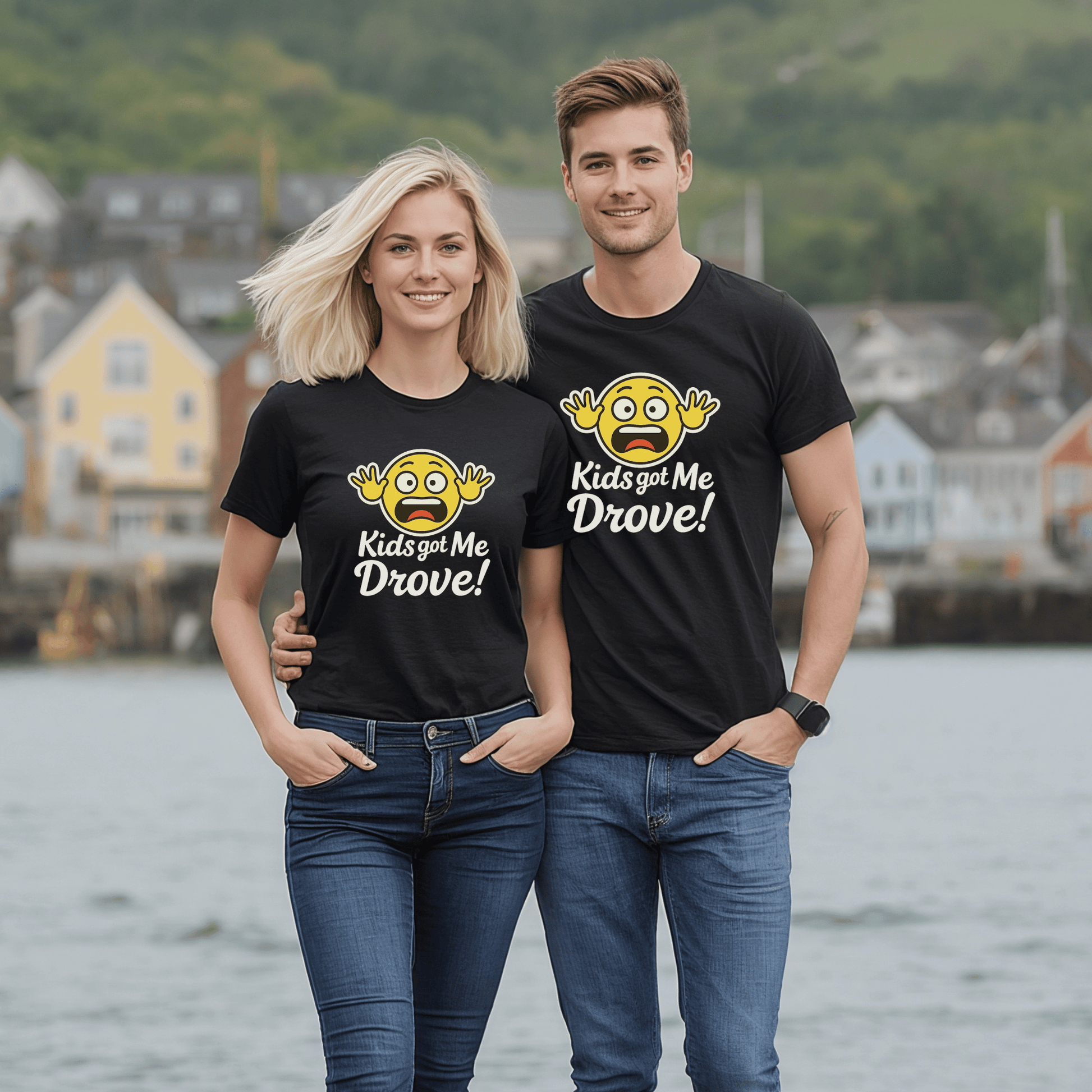 "Kids Got Me Drove" T-Shirt - Newfinese Please