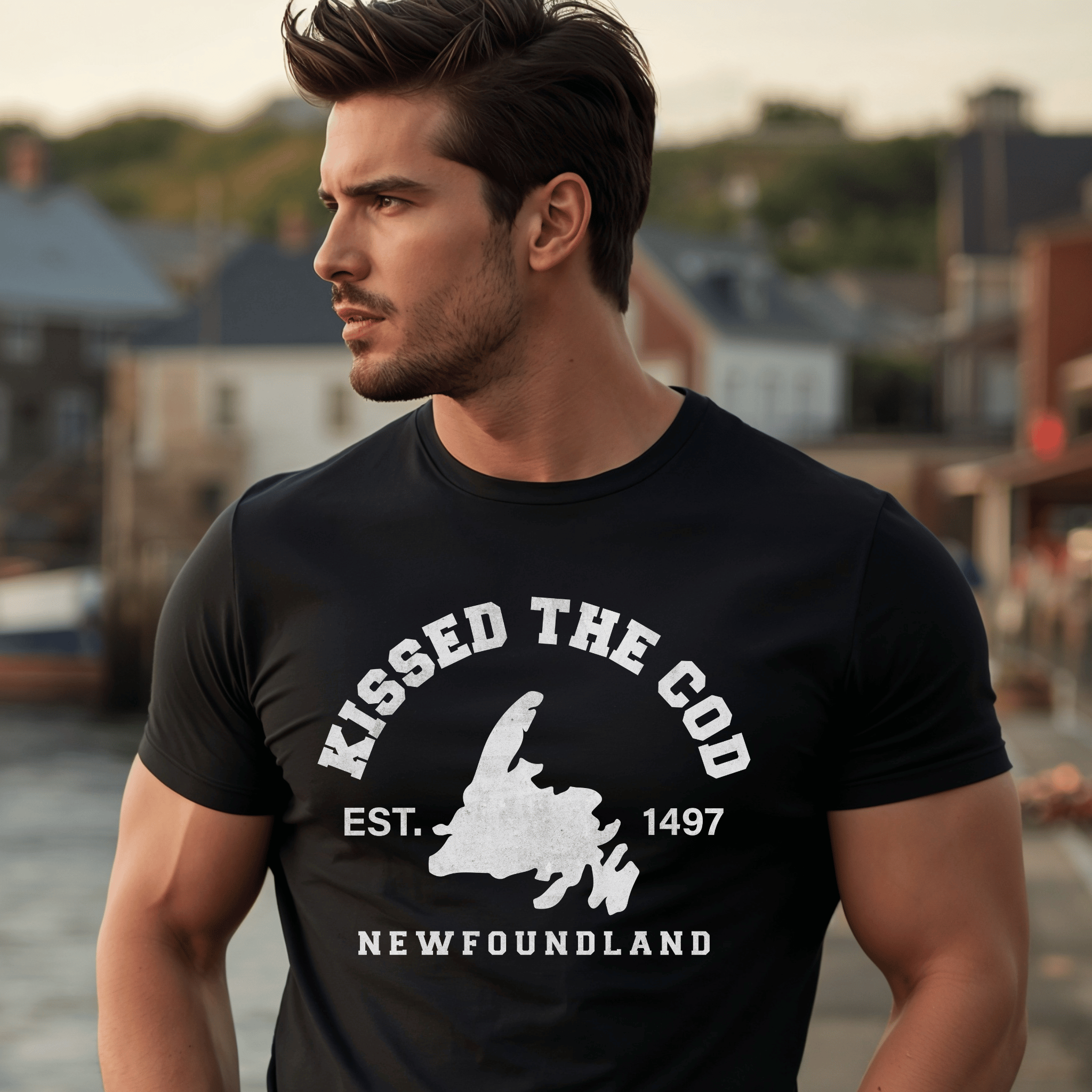 "Kissed the Cod" T-Shirt - Newfinese Please
