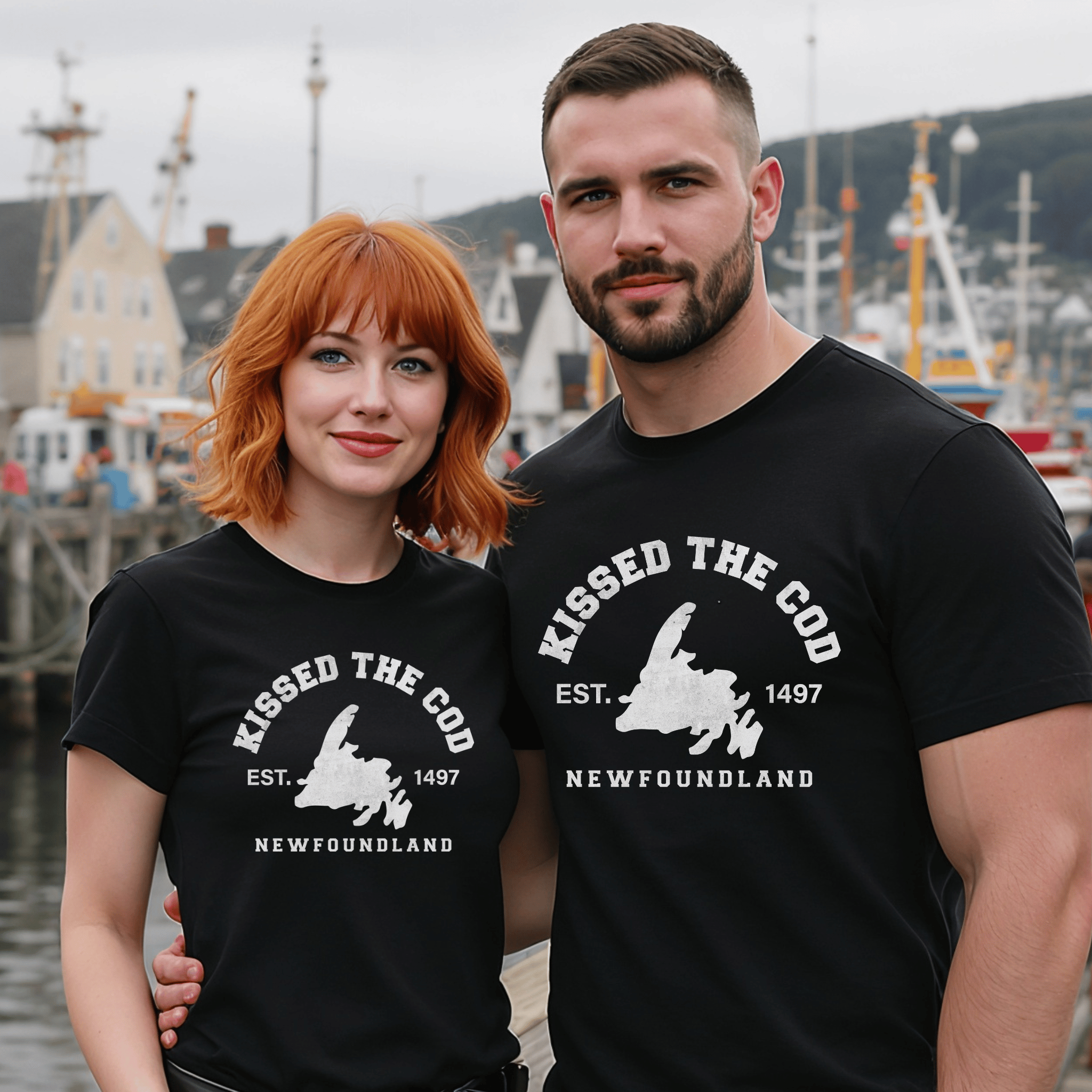 "Kissed the Cod" T-Shirt - Newfinese Please