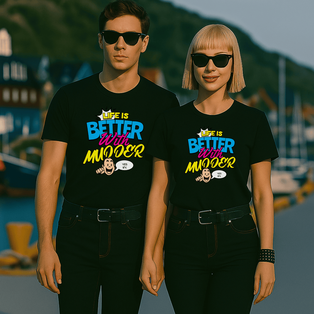 "Life is Better with Mudder" T-Shirt - Newfinese Please