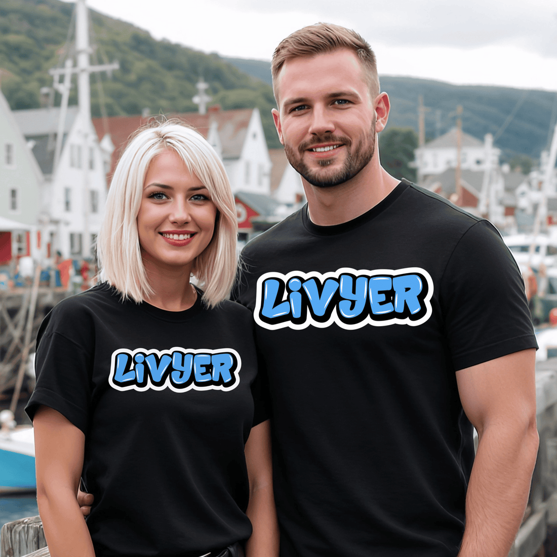 "Livyer" Graffiti T-Shirt - Newfinese Please