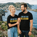 "Long May Your Big Jib Draw" Nautical Newfinese Sailing Tee - Newfinese Please