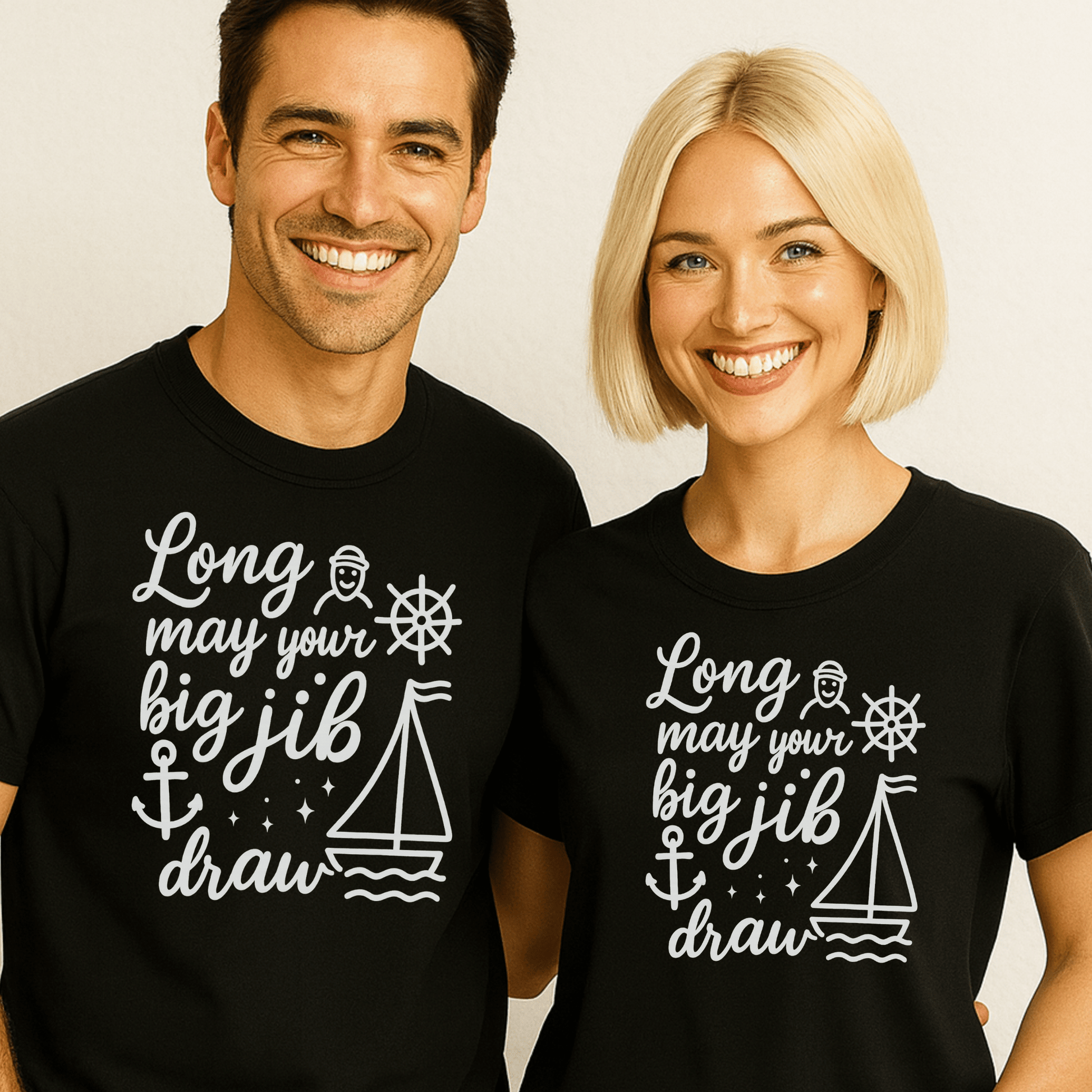 "Long May Your Big Jib Draw" T-Shirt - Newfinese Please