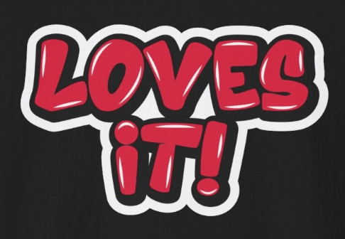 "Loves It!" Tee — Newfoundland Graffiti Collection - Newfineseplease.ca