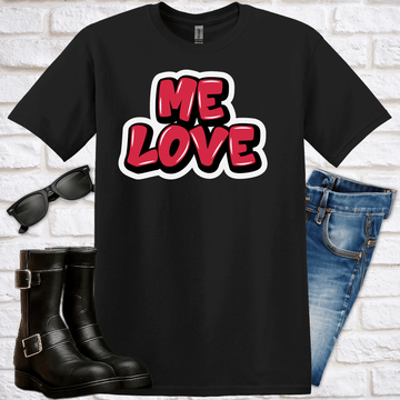 "Me Love" Graffiti T-Shirt - Newfinese Please