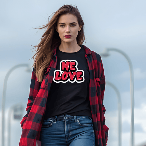 "Me Love" Tee - Newfoundland Graffiti Collection - Newfineseplease.ca