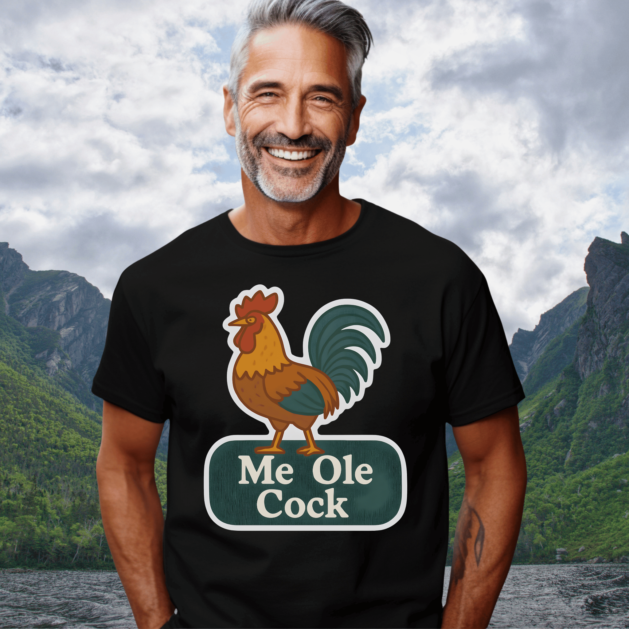 "Me Ole Cock" Newfoundland Tee - Newfinese Please