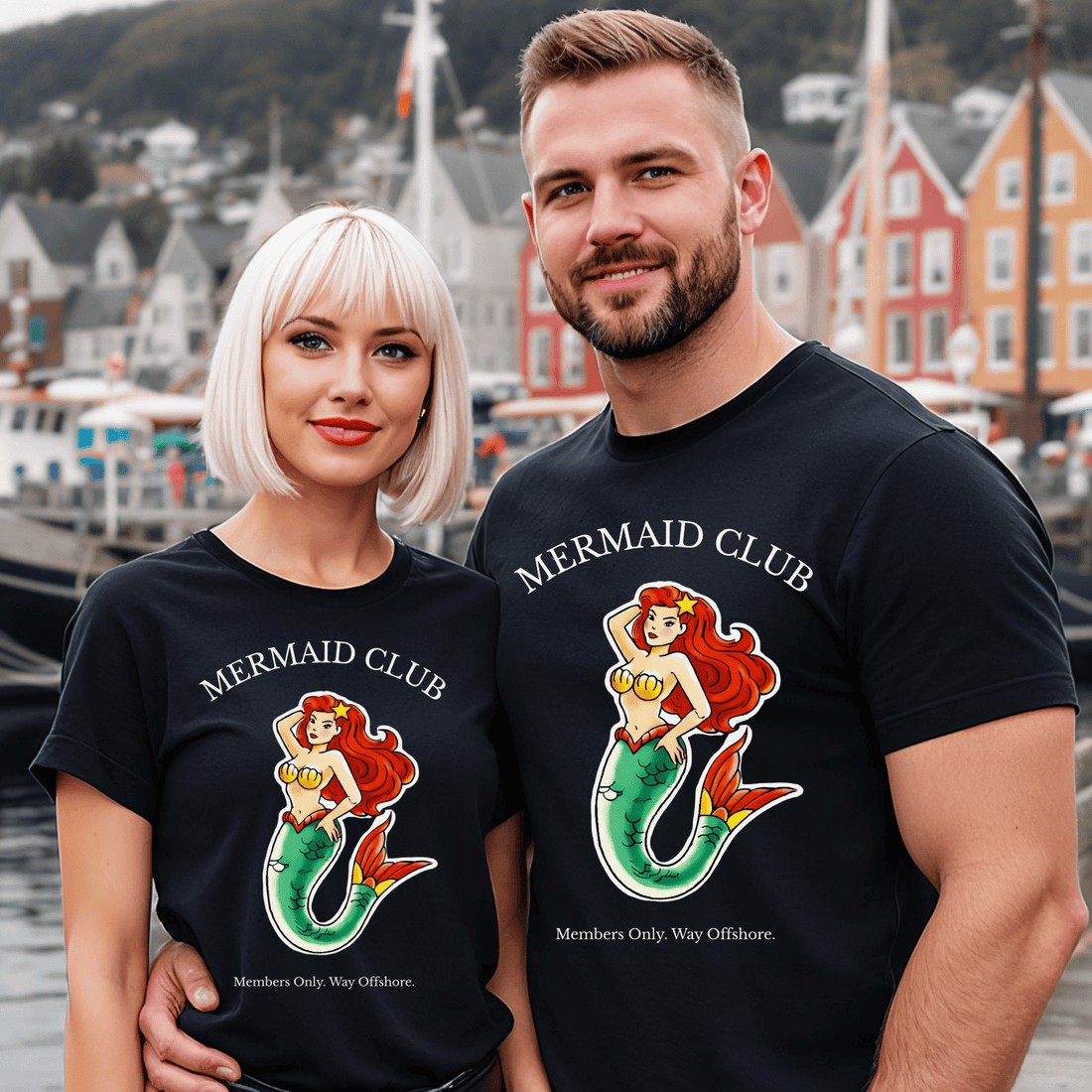 Mermaid Club Tee - Newfinese Please