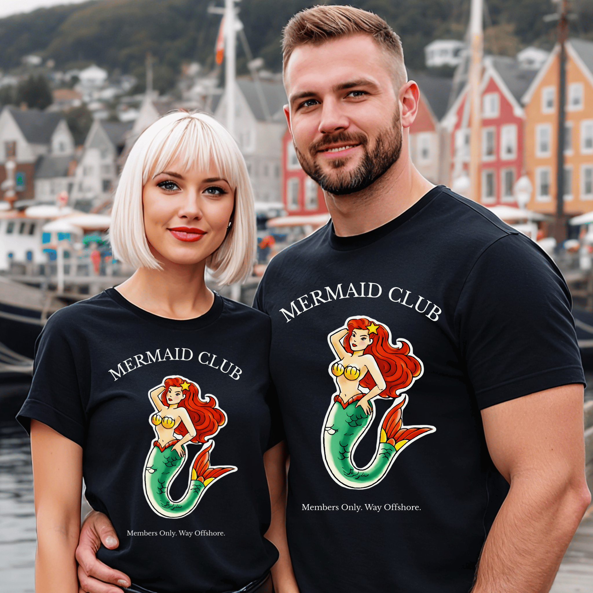 Mermaid Club Tee - Newfinese Please