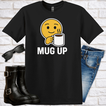 Mug Up Emoji T-Shirt - Newfinese Please