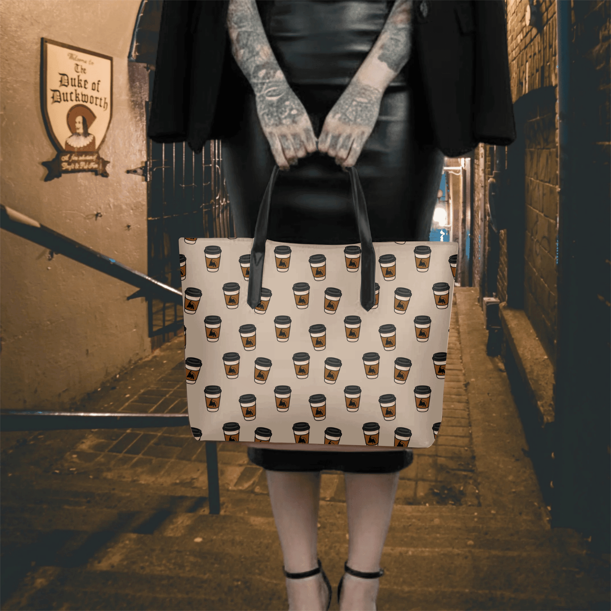 "Mug Up" Tote - Newfineseplease.ca