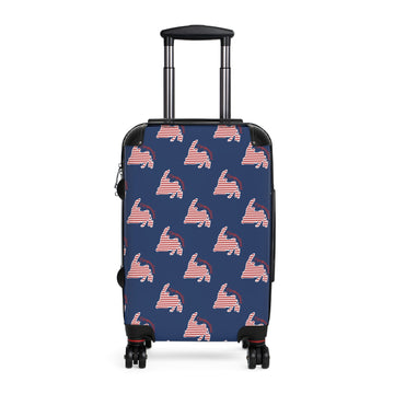 Nautical Newfoundland Luggage Set - 3 Pieces - Newfinese Please