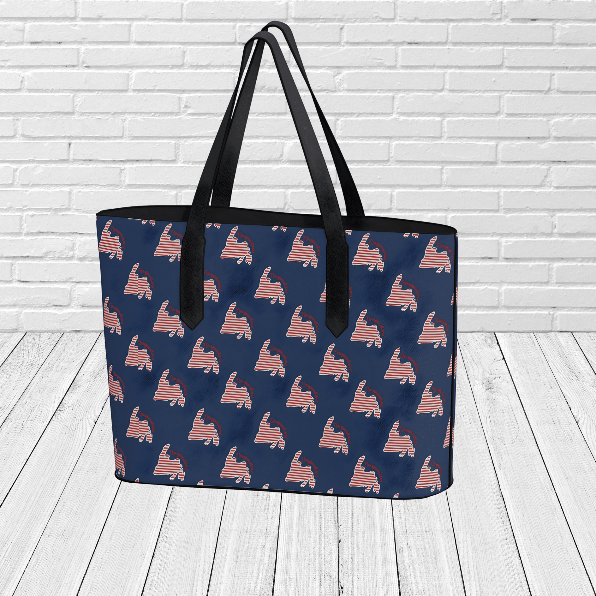 Nautical Newfoundland Tote Bag - Newfinese Please