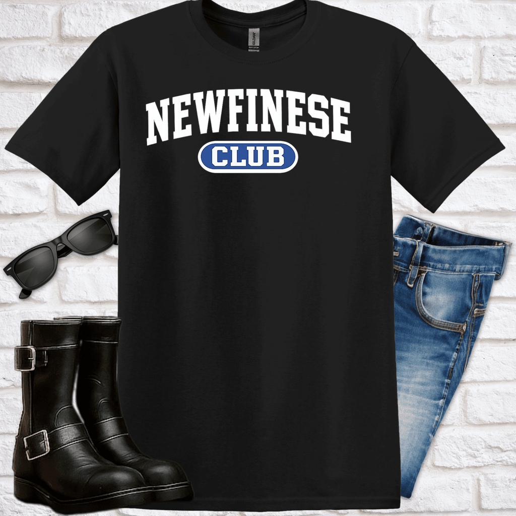 "Newfinese Club" Tee — Newfinese Classic Collection - Newfineseplease.ca