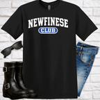 "Newfinese Club" Tee — Newfinese Classic Collection - Newfineseplease.ca