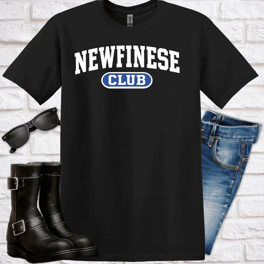 "Newfinese Club" Tee — Newfinese Classic Collection - Newfineseplease.ca