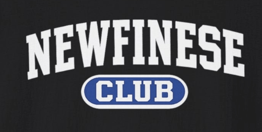 "Newfinese Club" Tee — Newfinese Classic Collection - Newfineseplease.ca