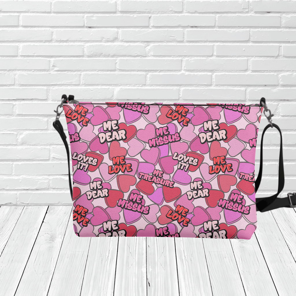"Newfinese Sweethearts" Crossbody - Newfineseplease.ca