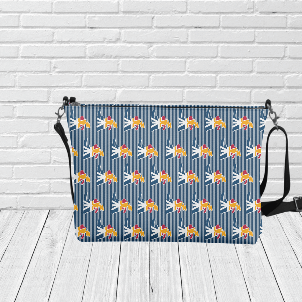 "Newfoundland and Labrador Flag" Crossbody - Newfineseplease.ca