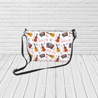 Newfoundland and Labrador Kitchen Party Crossbody – Music Pattern Travel & Gift Purse - Newfinese Please