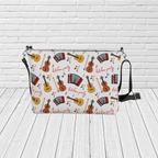 Newfoundland and Labrador Kitchen Party Crossbody – Music Pattern Travel & Gift Purse - Newfinese Please