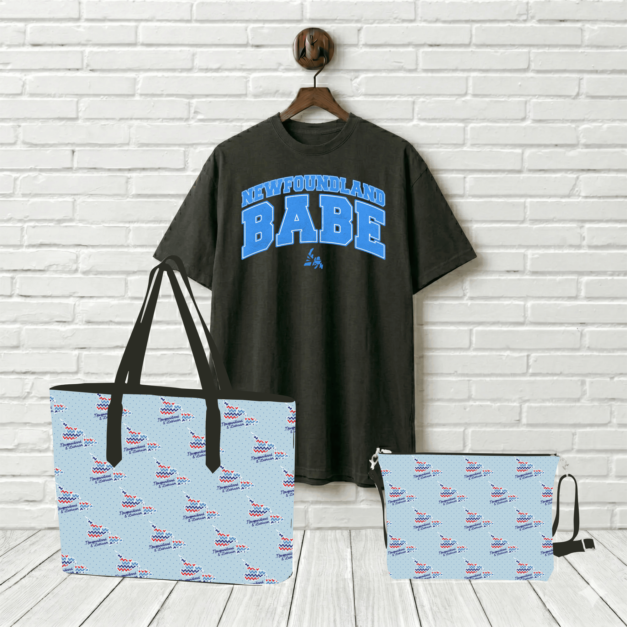 "Newfoundland Babe" Tee - Classic Collection - Newfineseplease.ca
