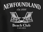 "Newfoundland Beach Club" Tee - Newfoundland Collection - Newfineseplease.ca