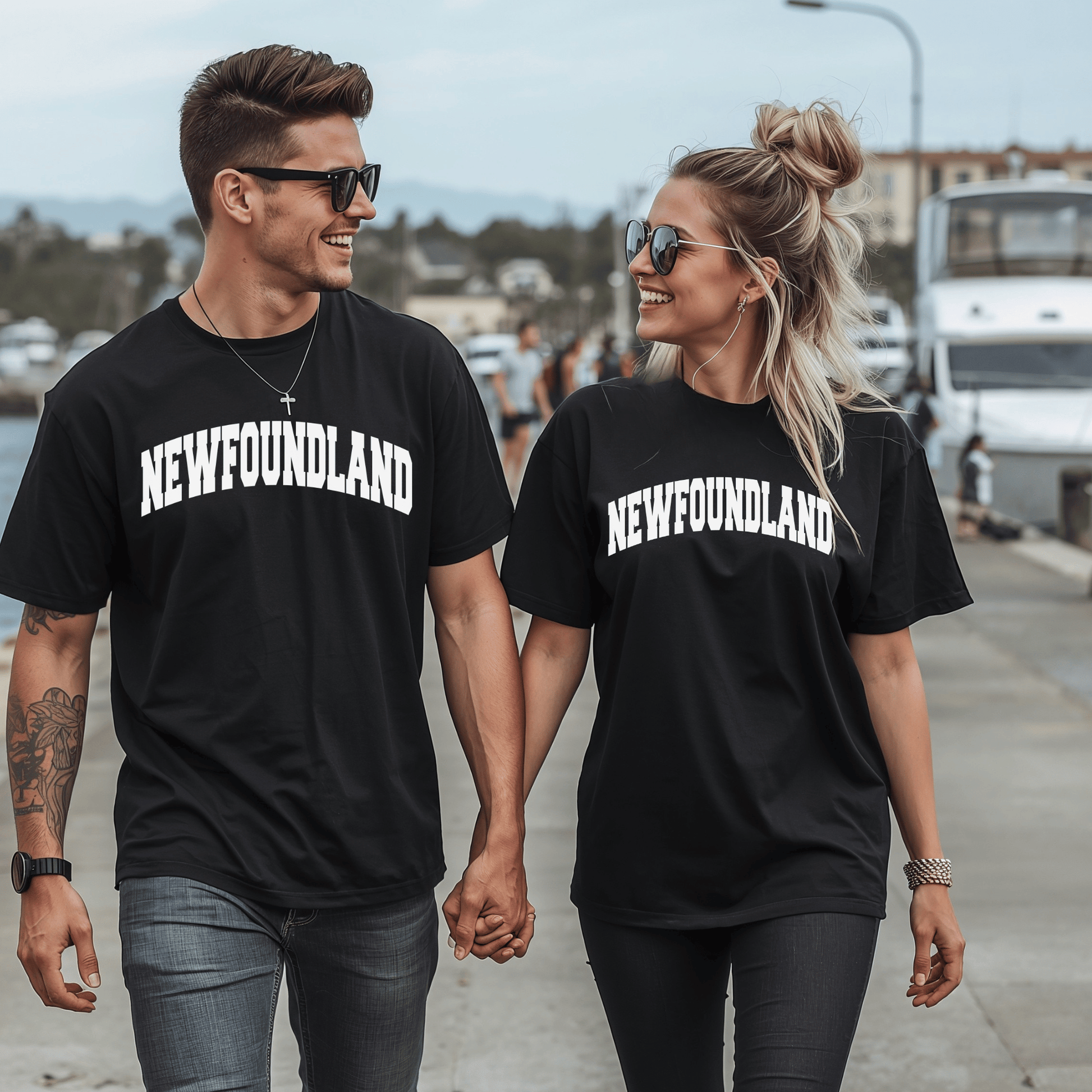 Newfoundland Classic Varsity T-Shirt - Newfinese Please