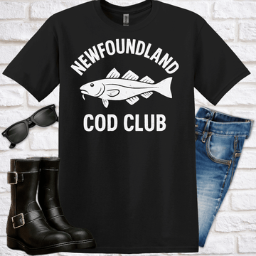 Newfoundland Cod Club T-Shirt - Newfinese Please