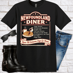 Newfoundland Diner T-Shirt — Vintage Menu Tee (Jiggs Dinner, Toutons, Flipper Pie) - Newfineseplease.ca