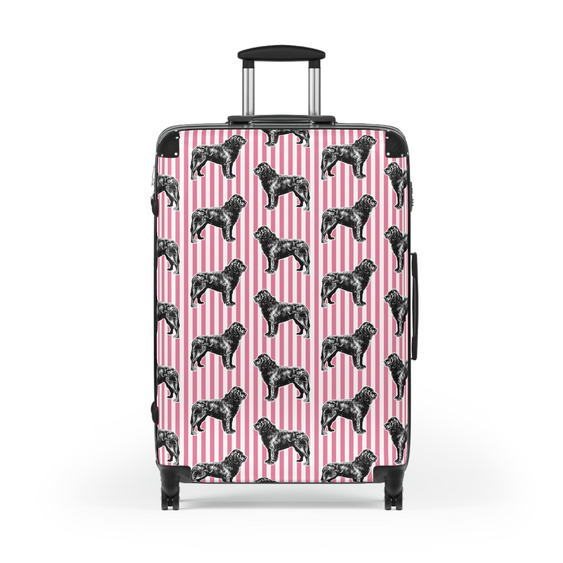 Newfoundland Dog Stripe 3 Piece Luggage Set - Newfinese Please