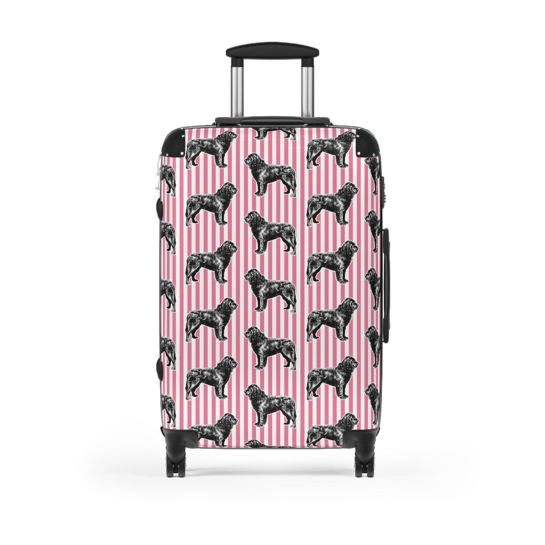 Newfoundland Dog Stripe 3 Piece Luggage Set - Newfinese Please