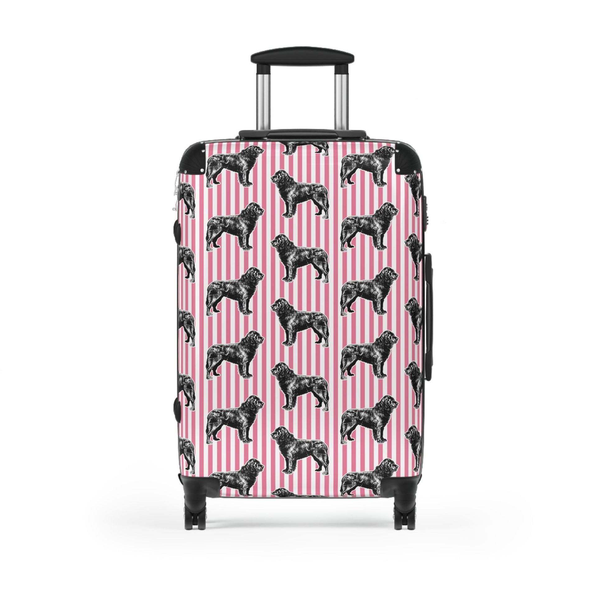Newfoundland Dog Stripe 3 Piece Luggage Set - Newfinese Please