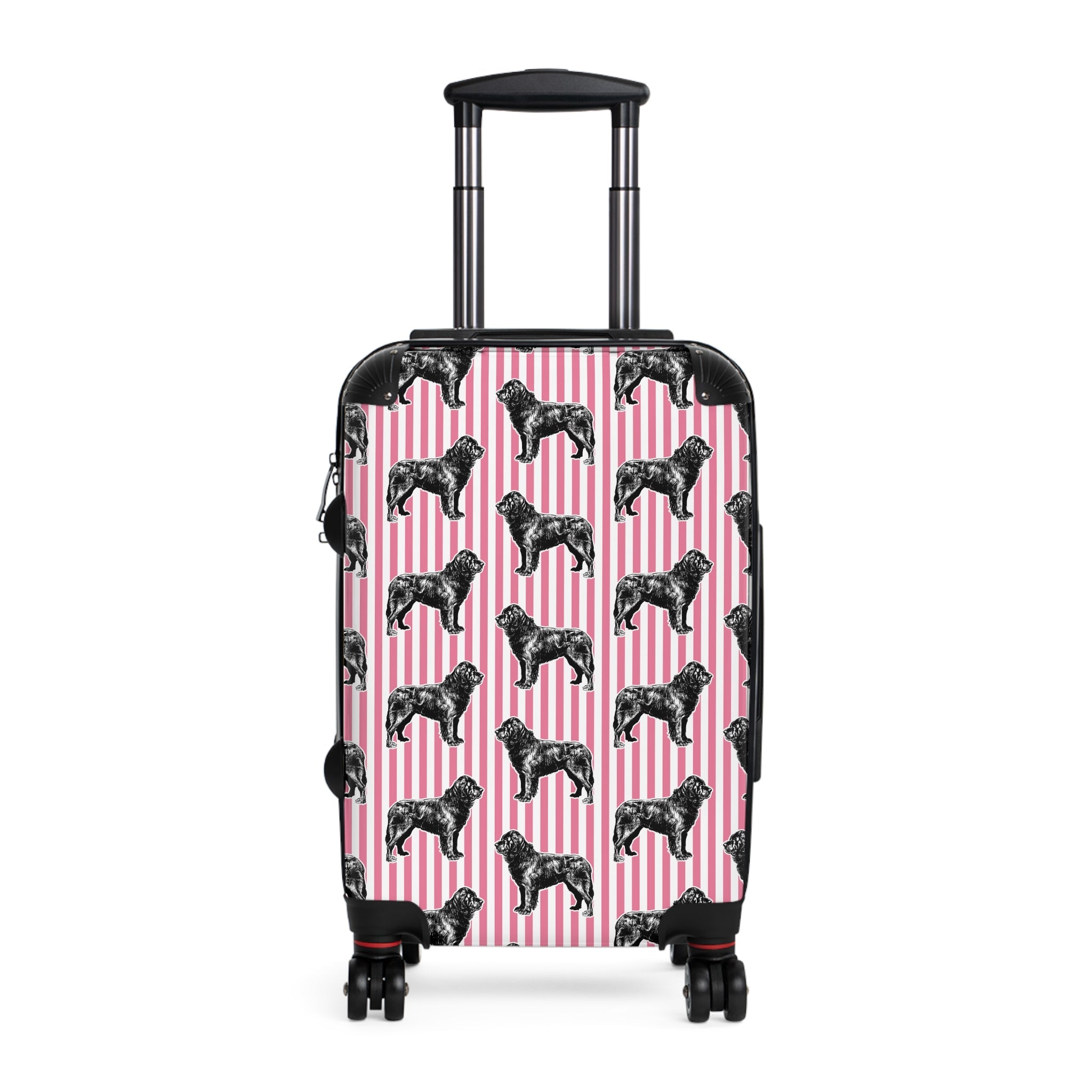 Newfoundland Dog Stripe 3 Piece Luggage Set - Newfinese Please