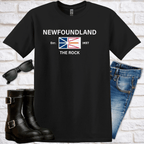 Newfoundland, Est. 1497 T-Shirt - Newfinese Please